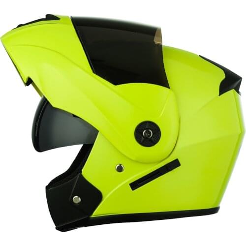 NEW Dual Visors Helmets Modular Flip up Motorcycle Helmet Open Full Face motorbike Helmet for adults