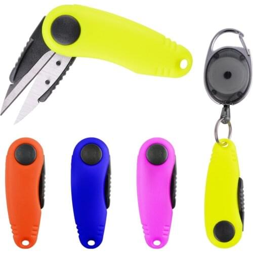 Aorace Fishing Quick Knot Tool kit Shrimp-type Fishing Line Cutter Clipper Nipper Hook Sharpener Fly Tying Tool Tackle Gear
