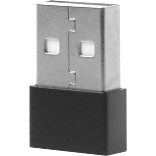 Aluminium Alloy USB 2.0 Male to Type C USB 3.1 Female Converter Charging Adapter Data Transfer