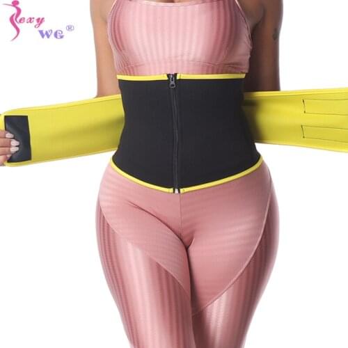 SEXYWG Waist Trainer Belt for Women Neoprene Body Shaper Slimming Belt Weight Loss Fat Burning Waist Cincher Shapewear