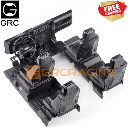 RC radio control car GRC TRX4 Interior Simulation Center Control Seat G161D option upgrade parts