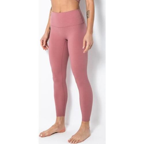 Shi Nuoxuan new no embarrassment line high waist yoga pants womens sports tight-fitting running hips slimming fitness pants