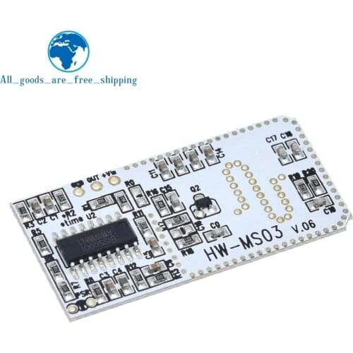 High Performance Motion Sensor Module Radar Motion Sensor HW-MS03 2.4GHz to 5.8GHz Microwave Radar Sensor Module for Arduino