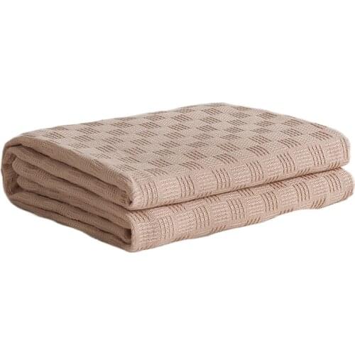 Japan Cotton Blanket for Bed Plaid on the Sofa Double Queen King Bedspread Baby Adult Throw Blankets Bedding Bed Cover