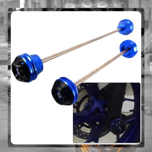 For YAMAHA TMAX 530 500 T MAX TMAX530 TMAX500 Motorcycle Front & Rear Axle Fork Crash Sliders Wheel Protector