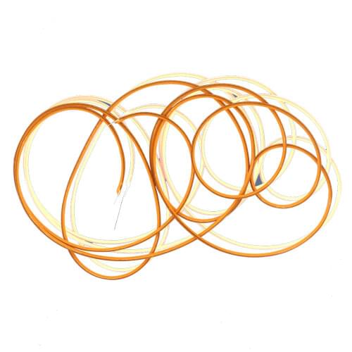 15pcs Edison Bulb Filament Lamp Parts DC3V RED Blue 300mm 2200K LED Chip Incandescent Light Accessories Diodes Flexible filament