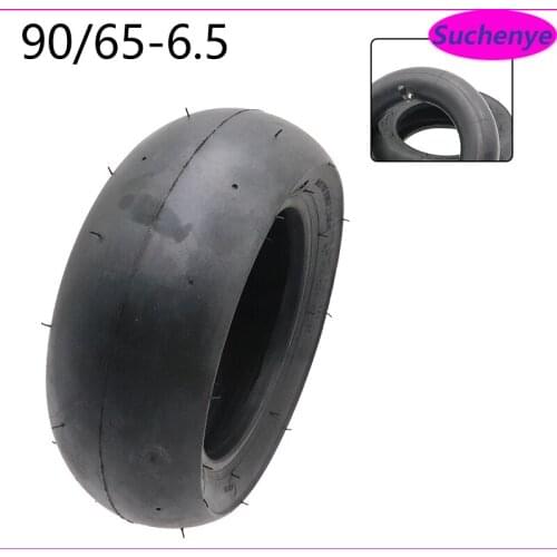 90/65-6.5 Vacuum Tyre 11 inch Thickened Tubeless Tyre for Mini Motorcycle 47-49cc Pocket Dilt Pit Bike MTA1 MTA2 H TR30