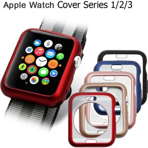 Case for iWatch 38mm/42mm Soft TPU Cover for Apple Watch Case Series 1/2/3 Protect Cover