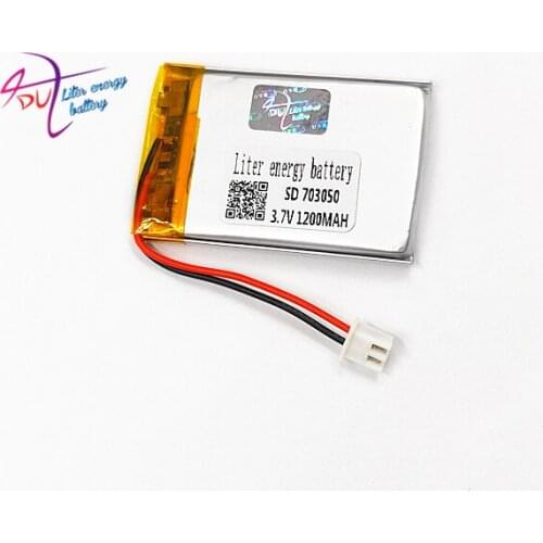 XHR-2P 2.54 703050 3.7V 703048 meters of rabbit early childhood story treasure machine 1200mAh lithium polymer battery