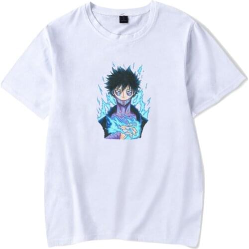 Hot Sale Anime Cartoon My Hero Academia Print Short Sleeve T-shirt Women / Men Unisex O-neck Pullovers Fashion Clothes
