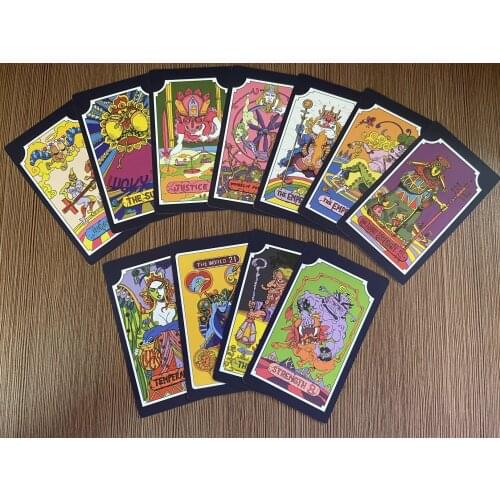 Hot Paper Tarot 22 Grand Akana 9 Royal Gods Anime JoJos Bizarre Adventure Dio Jotaro Kujo Joseph Bruno Bucciarati Metal boxed