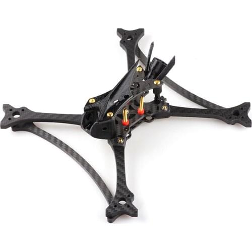 HGLRC Wind5 Lite Carbon Fiber FPV Frame Kits True-X 208mm5mm Arm for RC FPV Racing Freestyle 5inch Drones DIY Parts