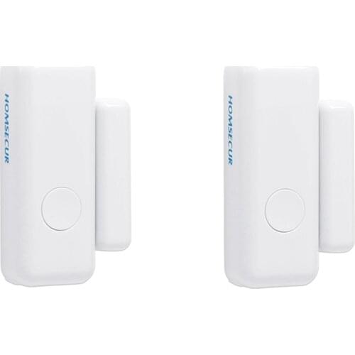 HOMSECUR 433MHz Wireless Door Sensor H2 Window Sensor Detector for Home Security Alarm