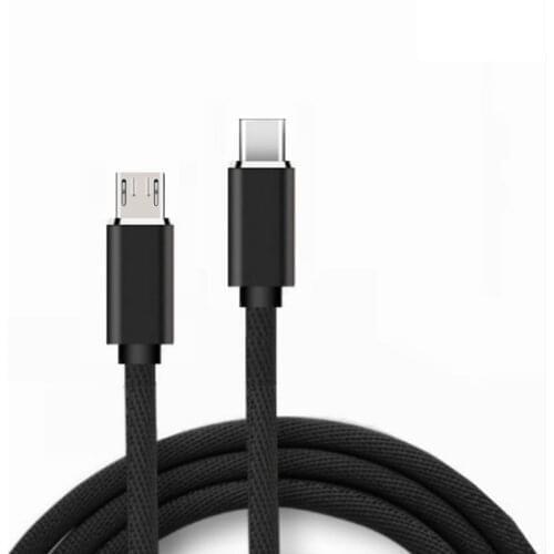 USB Type C To Micro USB 5A Fast Charging Adapter Cable PD 100W QC4.0 Quick Charger Data Cable For Macbook Samsung Xiaomi Huawei