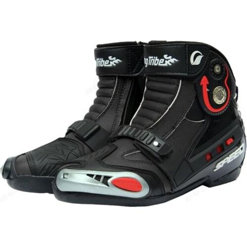 Motorcycle Boots Boot Bikers Armor bikerboots Motorbike cross boots motorsport shoes motocross and enduro boot