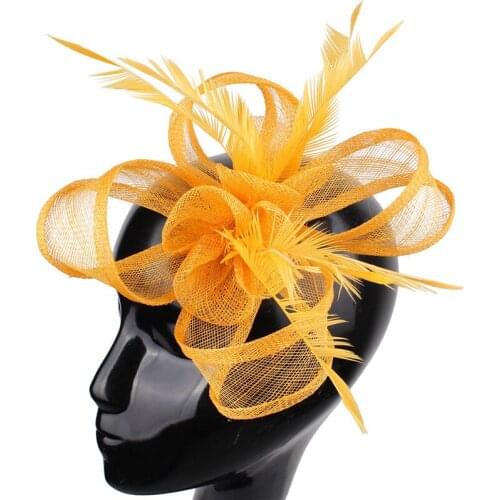 Bride Mesh Wedding Fascinator Hair Pins Women Event Hair Accessories Net Ladies Party Headwear For Formal Occasion Hairwear