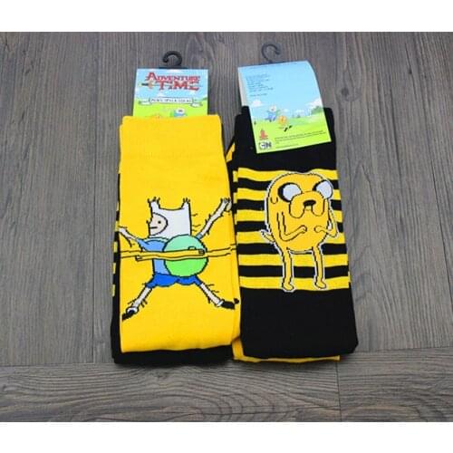 Anime live treasure cotton cartoon socks Casual fashion men and women socks Suitable size EUR36-43 unisex Harajuku Calcetines
