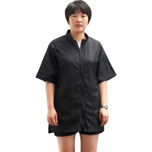 Newest Anti-static Pet Beautician Work Clothes Apron for Dog Cat Hairdressing Grooming Smock Pet Store Beauty Robe Dress #WO