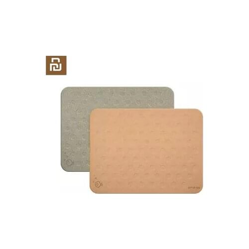 New Youpin Oak natural softwood four seasons constant temperature bathroom mat Natural material double-sided use