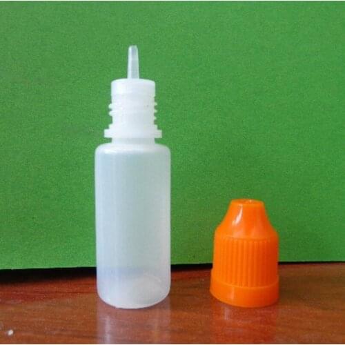 Wholesale 15ml Plastic PE Dropper Bottle With Childproof Cap, Empty 15CC Eye Dropper Bottle LX1338