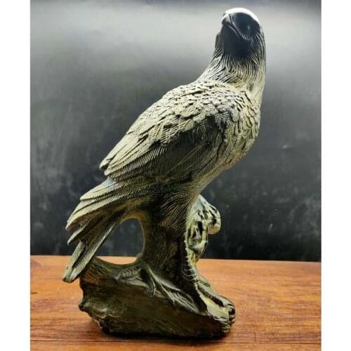 Brass Eagle Statue bronze Sculpture Ornament Copper Antique Handmade Crafts Interior Home Decoration 1554 G