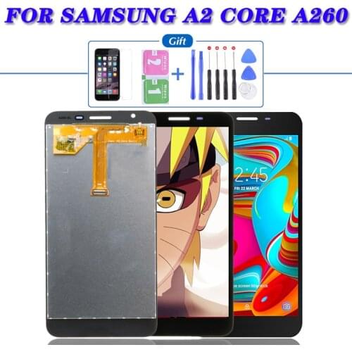 Original LCD For Samsung Galaxy A2 Core A2Core A260 Lcd Display Touch Screen Digitizer Assembly A260 SM-A260F/DS A260F A260G