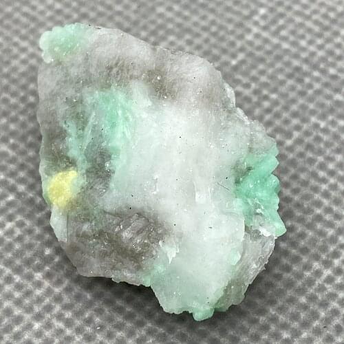 Natural verde esmeralda mineral gema-grau cristal espécimes pedras e cristais de quartzo cristais de china 5