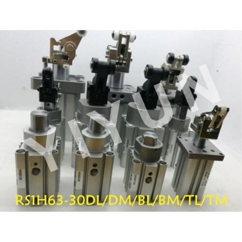 SMC brand SMC type Heavy duty stop cylinde RS1H63-30DL RS1H63-30DM RS1H63-30BL RS1H63-30BM RS1H63-30TL RS1H563-30TM