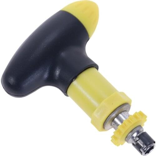 T-type Ratchet Screwdriver Manual Quick Bolt Driver Batch 6.35mm Can Rotate Forward Reverse