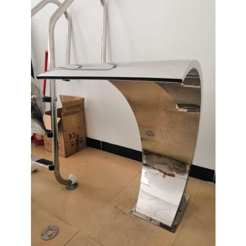 Swimming pool water feature,Stainless steel garden waterfall fountain,Hotel fountain waterfall nozzle,Sauna equipment