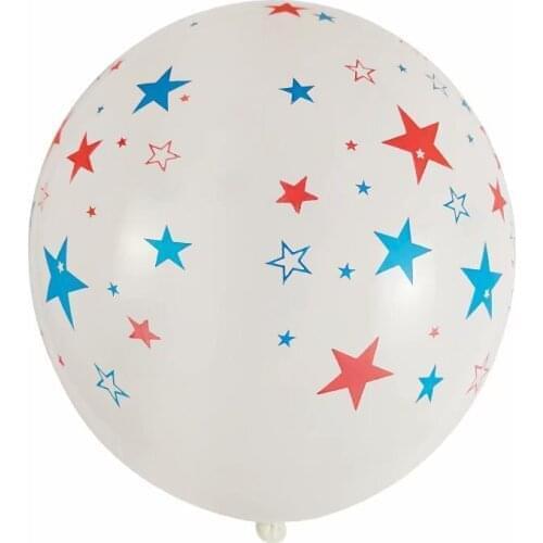 20pcs/Lot 12inch White Star Romantic Pearl Thick Latex Balloons Transparent Balls for Birthday Wedding Party Decoration Balloons