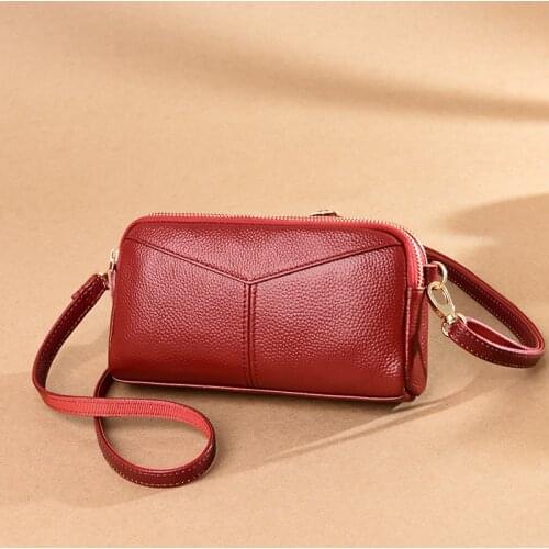 2021 New Fashion Ladies Crossbody Bag Messenger Bag Purse High Quality Genuine Leather Bag Small Fashion Women Shoulder Bag