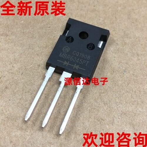 Photo shooting of new imported MBR6045PT MBR6045WT 60A 45V to-3p Schottky tube