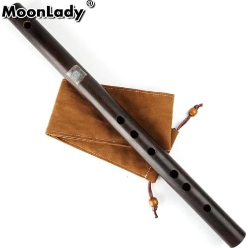 Woodwind Instrument C Key Flute High Quality Solid Wood Flute National Musical instrument for Beginners and Professionals
