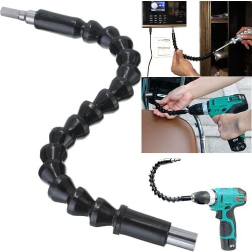 295mm Flexible Shaft Bit Extension Screwdriver Drill Bit Holder Connect Link for Electronic Drills