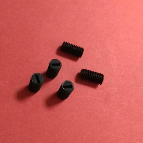 M4x4mm Environmentally Friendly Insulated Nylon Screw black Wordless Head Nylon Screw black Machine Meter Nylon Bolt black