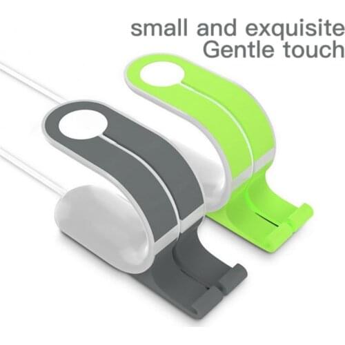 2 In 1 Multipurpose Charger Holder Charging Dock Base For Iphone Cell Phone Charging Stand Watch Watchband Stents