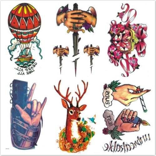 Wholesale 100pcs Fashion Lady temporary tattoo NET Serial 21*15cm Flower Design Smoking Japanese geisha Waterproof Body tatuajes