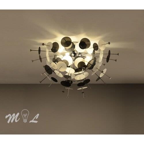 Post Modern Ceiling Hanging Lamps for Living Room Led Satellite Ceiling Ligh Nordic Tiffanylamp Room Light Led Light Fixtures