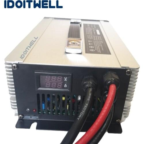 Custom professional 18A 28S 84V lifepo4 battery charger 102.2V 28S lifepo4 battery pack charger for lifepo4 battery with display