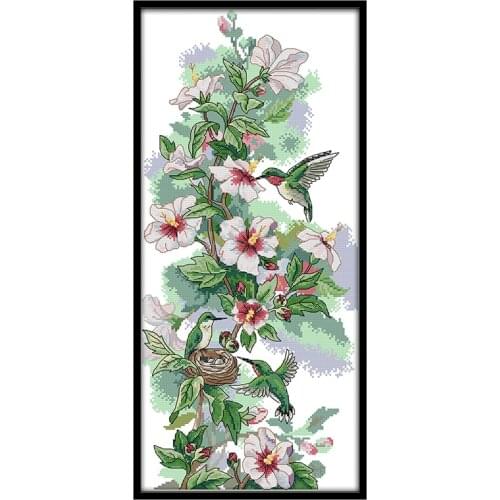 Joy Sunday Morning Dew Animal Patterns Chinese Cross Stitch Printed Canvas Embroidery Needlework Sets DIY DMC 14CT Home Decor