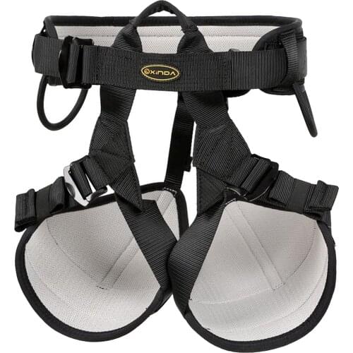 Outdoor Tree Rock Climbing Safety Harness Equip Rappelling Seat Belt