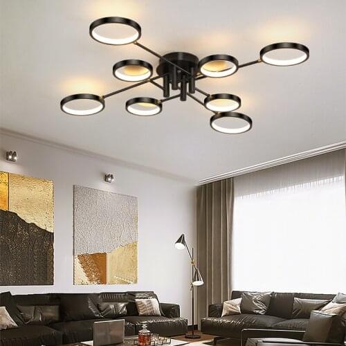 Modern minimalist Ceiling chandelier home living room bedroom dining study Indoor Lighting decoration lamps led Pendant Lights