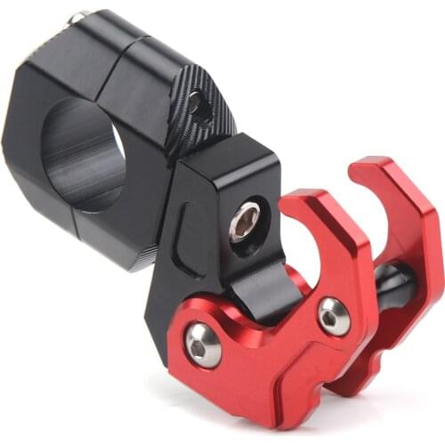 Motorcycle General Aluminum Alloy Modified Folding Hook 28mm/22mm Handlebar Hook Helmet Handle Hook Type C