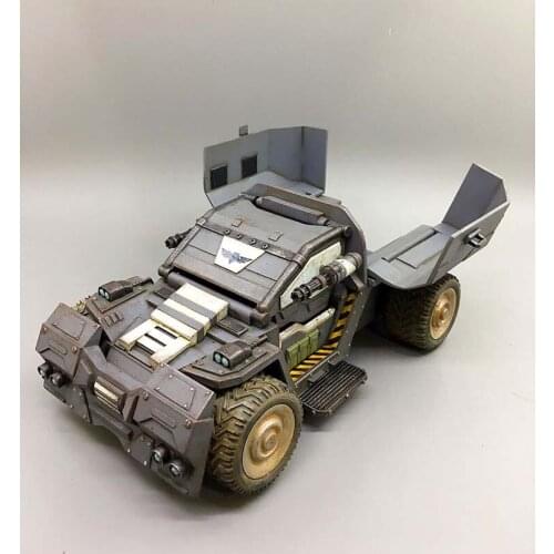 In Stock 21cm Truck Car Model 1/27 Scale Wild Rhinoceros Scout Assault Vehicle for Fans Children Gifts
