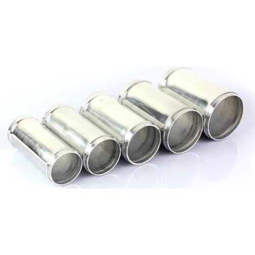 Car intake modified aluminum tube engine intake air filter connected aluminum tube 51/57/63/70/76mm