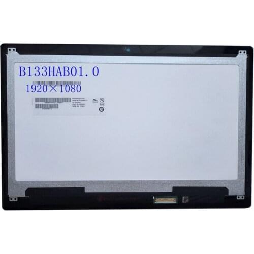 13.3"inch For Acer Spin 5 SP513-51 LCD Screen Touch Digitizer Assembly FHD B133HAB01.0 screen IPS matrix