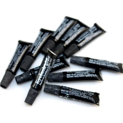 10pcs/Lot 1ML MINI Portable Eyelash Glue Waterproof Rubber Latex Eye Lash Glue False Eyelash Accessories White/Black
