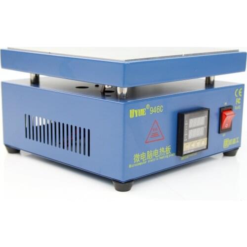 110/220V 600W 946C Electronic Hot Plate Preheat Preheating Station 200x200mm For BGA PCB SMD Heating Led Lamp Desoldering