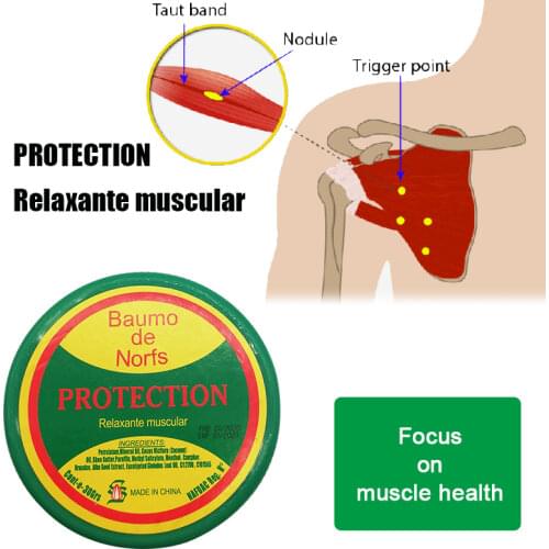 30G Muscle Massage Cream Analgesic Ointment Hot Relief Pain From Sports Injury Sprain Strain,Protection Relaxante Muscelar
